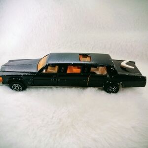 Majorette Black GM Cadillac Stretch Limousine # 339 ECH 1/58 Vintage France 1981